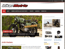 Tablet Screenshot of bikermetric.com